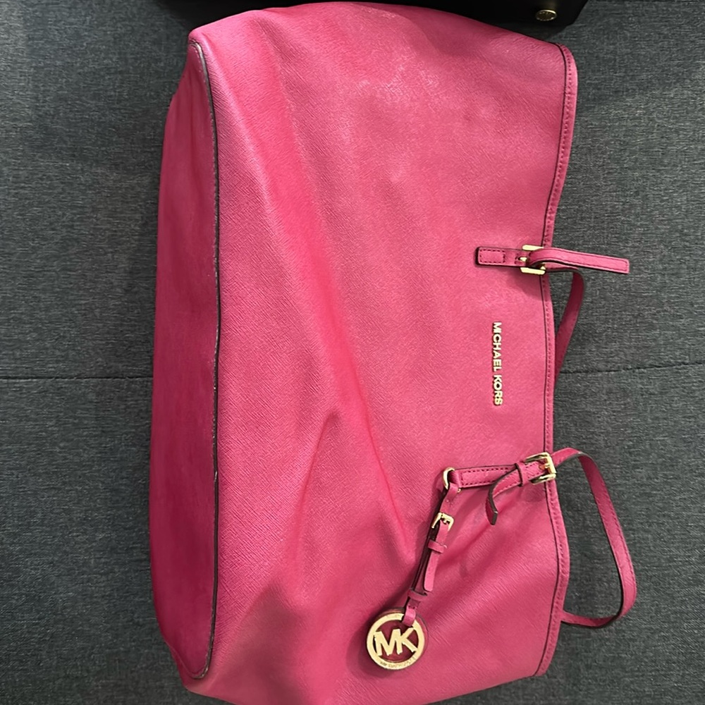 Michael Kors tote bag fuchsia pink